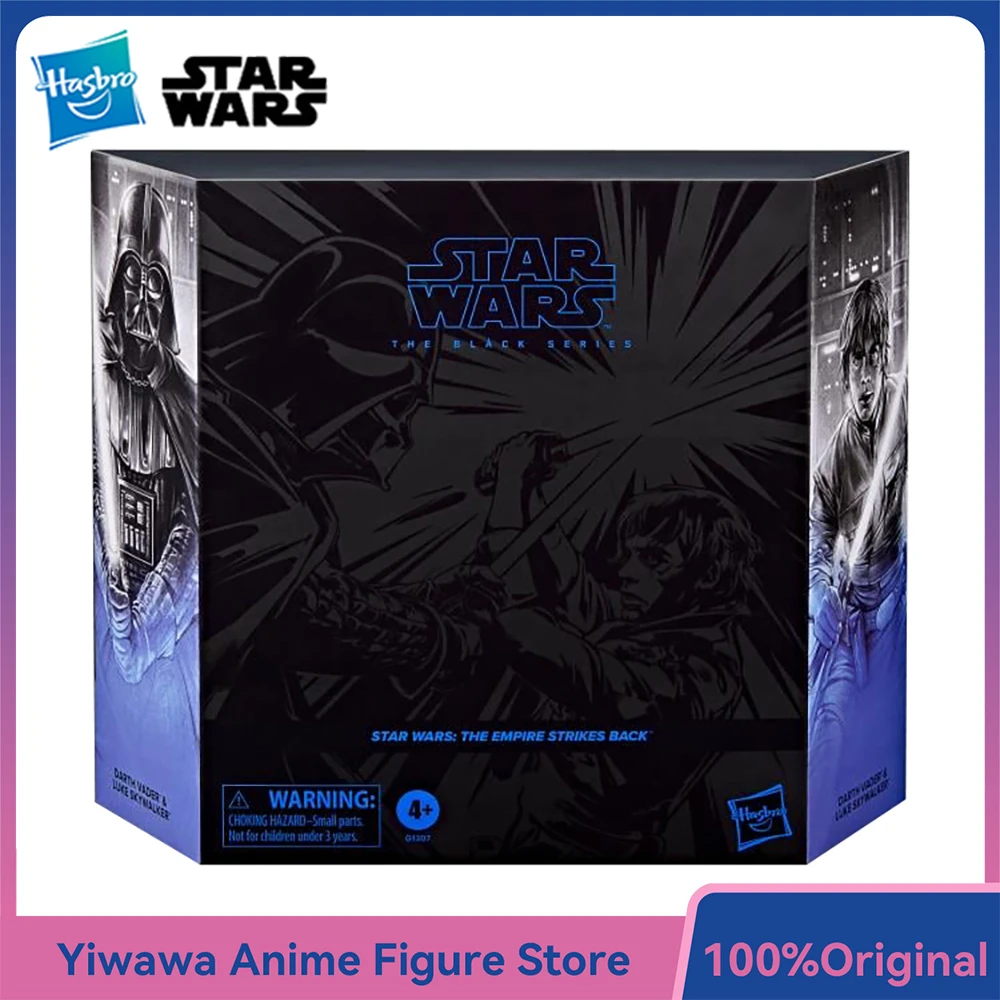 [En stock] Hasbro Star Wars The Black Series Darth Vader & Luke Skywalker The Empire Strikes Back) Juego de 2 juguetes exclusivos SDCC