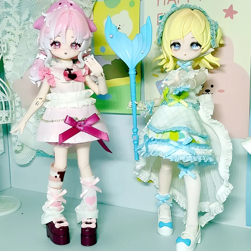 Genuino Come4free Minty 1/8 Bjd Mi Tian Ocean Gemstone Series figura de acción articulada modelo juguete coleccionable caja ciega regalo