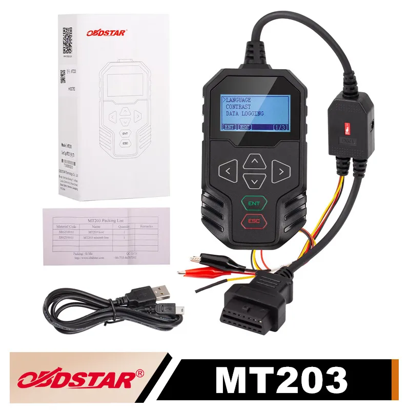 Nuovo OBDSTAR MT203 Simulatore Driver/Gateway CAN Supporta Test di Cruscotto, Audio, Leva del Cambio, Pannello AC e Altre Funzioni