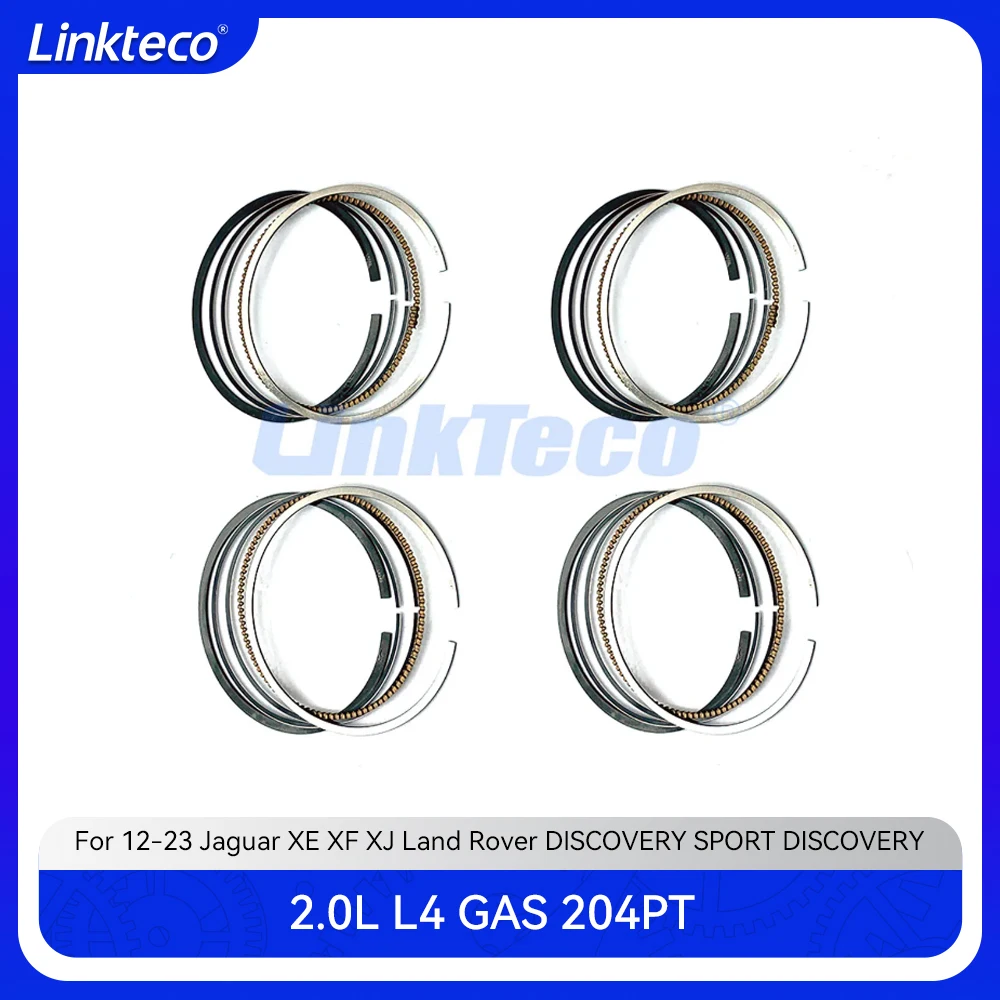 

Engine part Piston ring set Fit 2.0 L T L4 GAS 204PT For 12-23 2.0T Jaguar XE XF XJ Land Rover DISCOVERY SPORT FREELANDER L359
