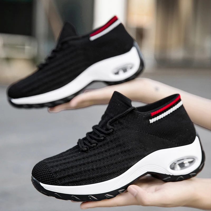 أحذية رقص ربيعية، سطح شبكي منسوج بنعل ناعم، أحذية رقص مربعة غير رسمية، أحذية رقص حديثة لكل من الرجال والنساء