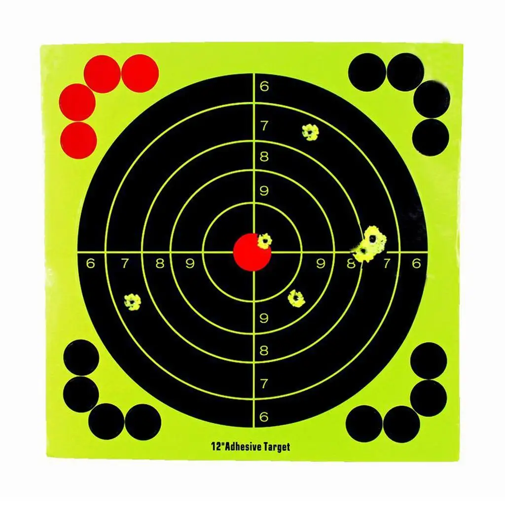 

Reactive Self Adhesive Splatter Fluorescent Paper for Hunting and Shooting Accessories