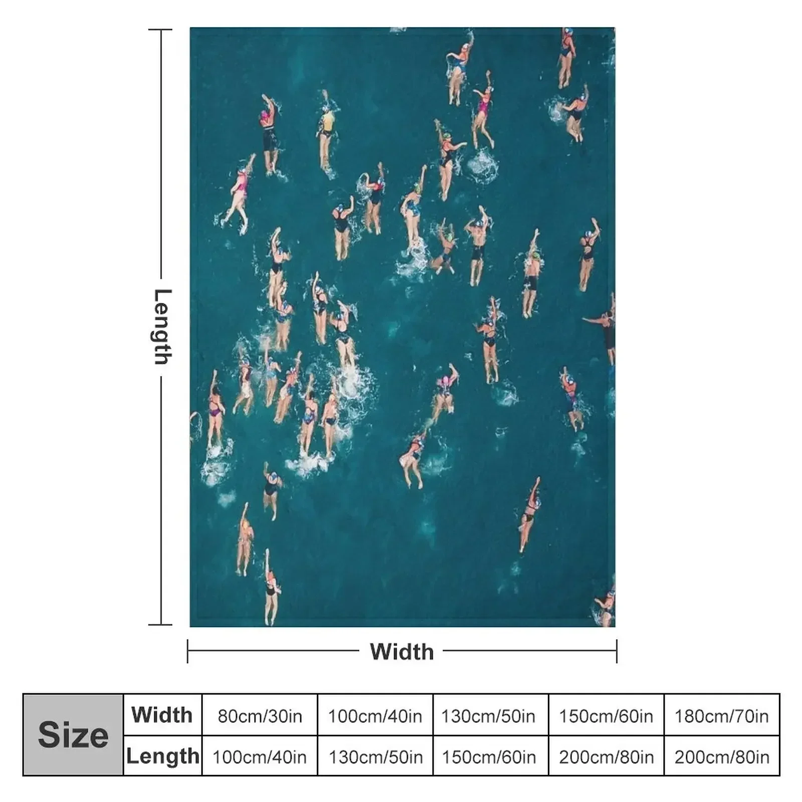 New Swimmers Throw Blanket Kid'S Furry Cute Plaid Flannels Single christmas gifts Blankets