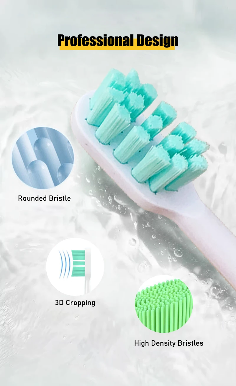 Ersetzen Sie den Bürstenkopf für die UV-Sterilisations-Vakuumverpackung XIAOMI T300/T500/T500C/T700 – Detail 3