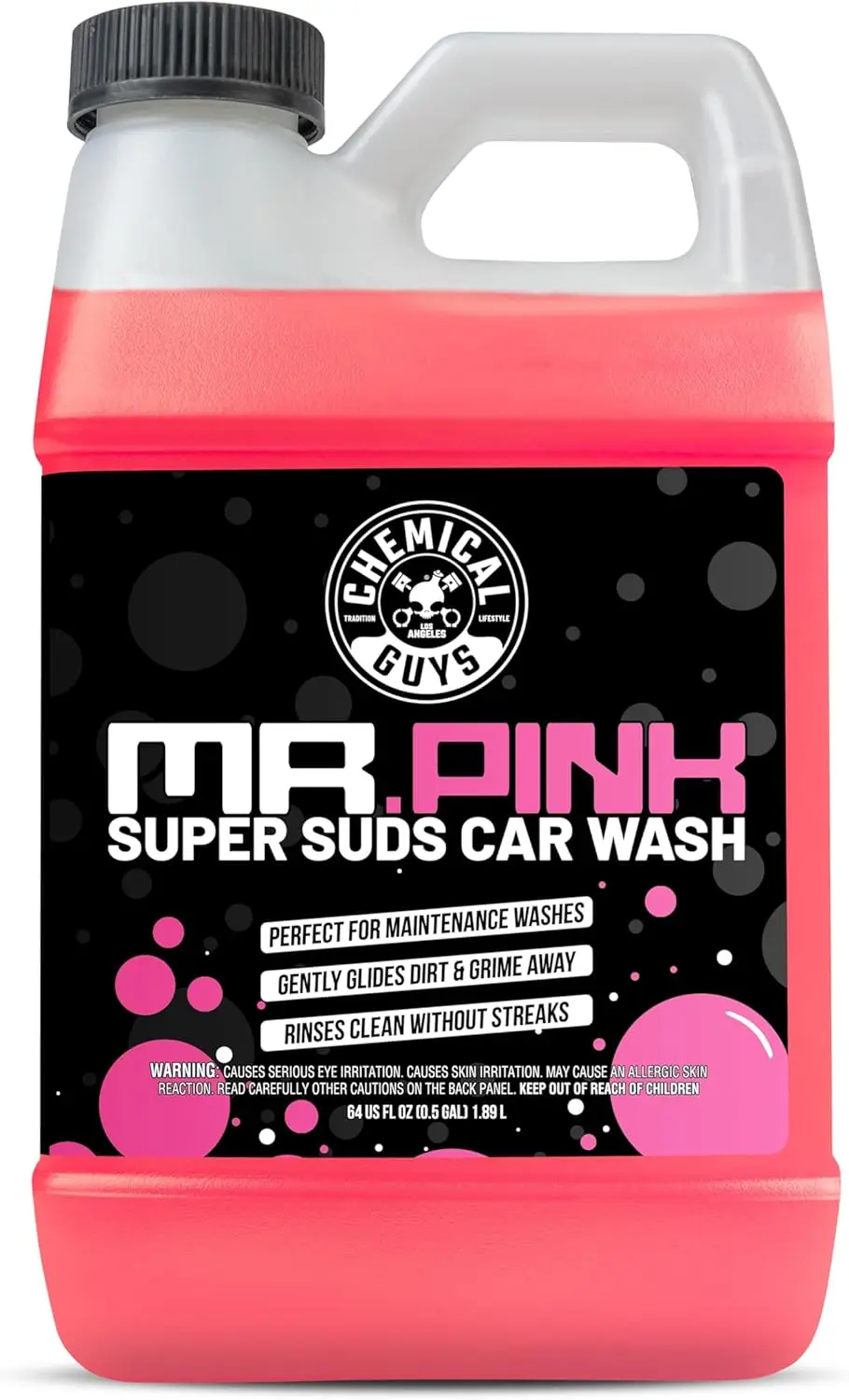 

Пенное моющее средство для автомобилей Super Suds, 64 унции - сбалансированный pH, безопасно для воска, герметика, керамических и прозрачных покрытий.