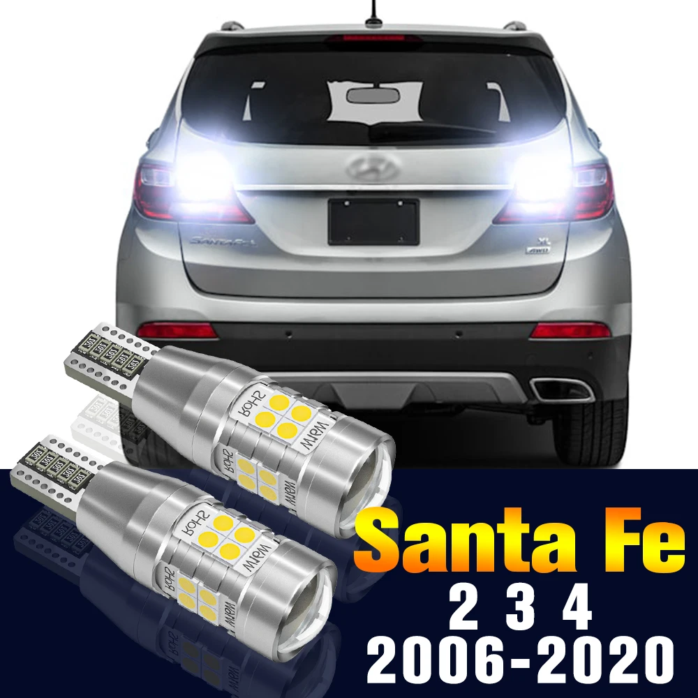 

2pcs LED Reverse Light Bulb Backup Lamp For Hyundai Santa Fe 2 3 4 2006-2020 2012 2013 2014 2015 2016 2017 2018 2019 Accessories