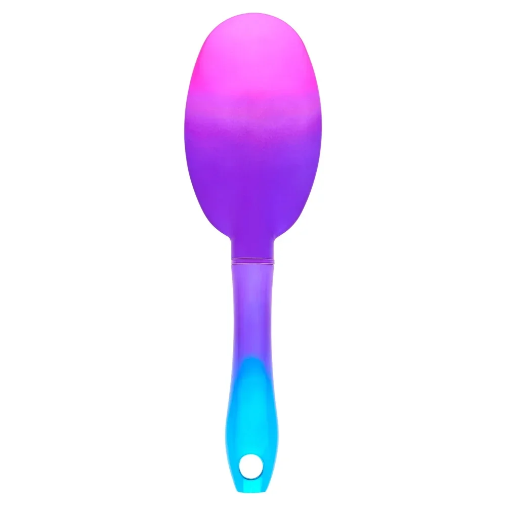 Ontwarrende ovale borstel Alle haartypes Flexibele borstelharen Glad kroezen Statisch Gratis Comfortabele grip Ideaal dagelijks gebruik