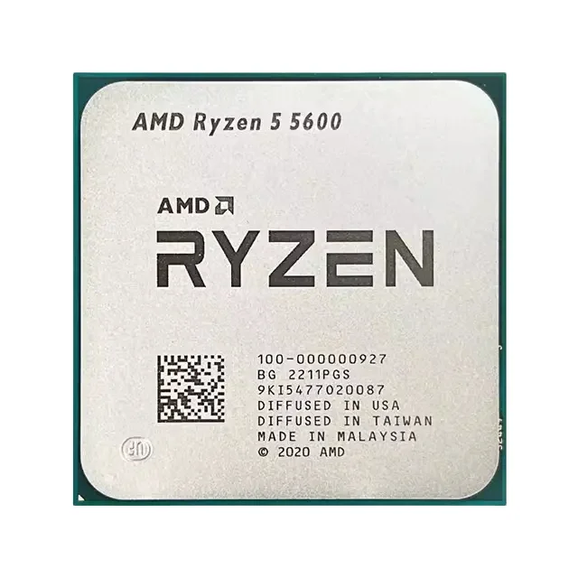 AMD's new Ryzen 5 5600 6 core 12 threads  AM4 gaming office CPU new boxed/tray CPU