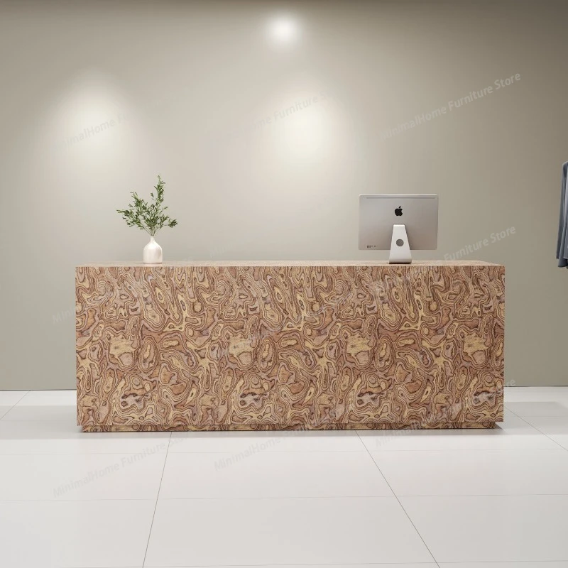 

Роскошные ресепшн-стойки с выдвижными ящиками, простой дизайн, коммерческая мебель для салонов и магазинов