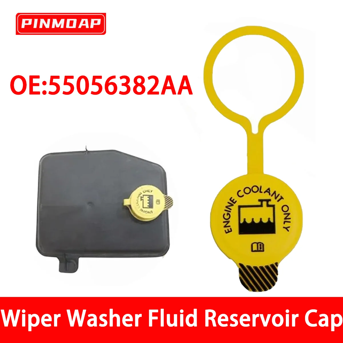 

1/2/5/10PCS Car Windshield Wiper Cleaning Fluid Reservoir Cover Suitable 55056382AA For Jeep Wrangler JK 2006-2016 Automotive﻿