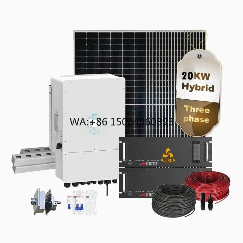 Complete 15KW 8kw 5kw 4kw off Grid System 5000W Solar Kits Hybrid 10KW  Home Solar System with Wall Lithium Battery