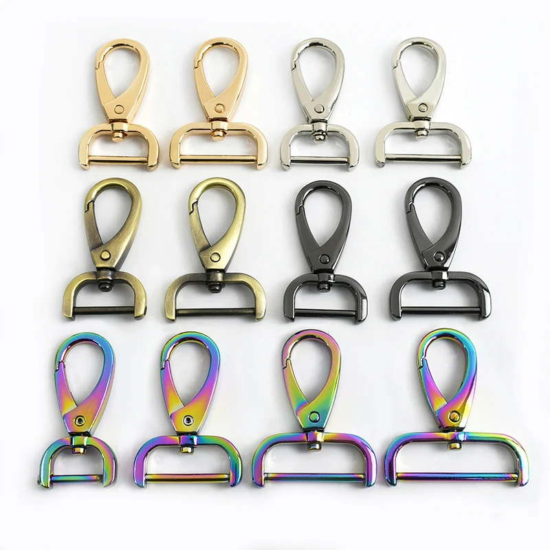 

20Pcs Meetee 13-38mm Removable Lobster Buckle for Bag Strap Swivel Hook Clasp Dog Collar Connector Repair Kit DIY Accessories