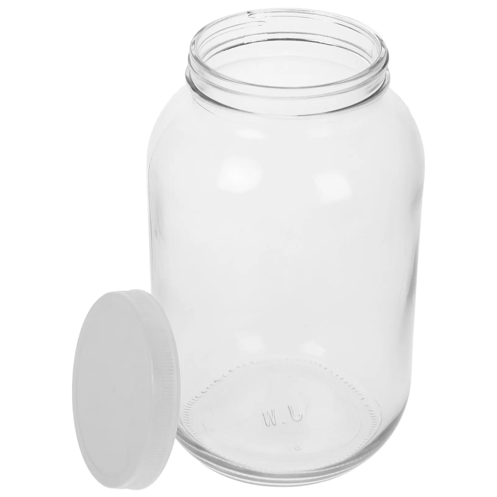 

Стеклянная банка с широким горлом, 1 галлон, с герметичной крышкой, для хранения комбучи, солнечного чая, ферментации, засолки, консервирования, хранения продуктов