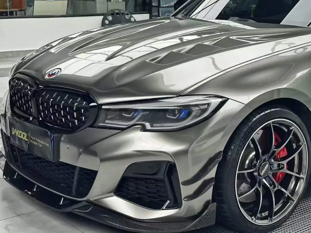 TAKD Carbon Real Car Data Development Dry Carbon Fiber Front Bumper Lip GEN 1 For BMW 3 Series G20 2019-2022