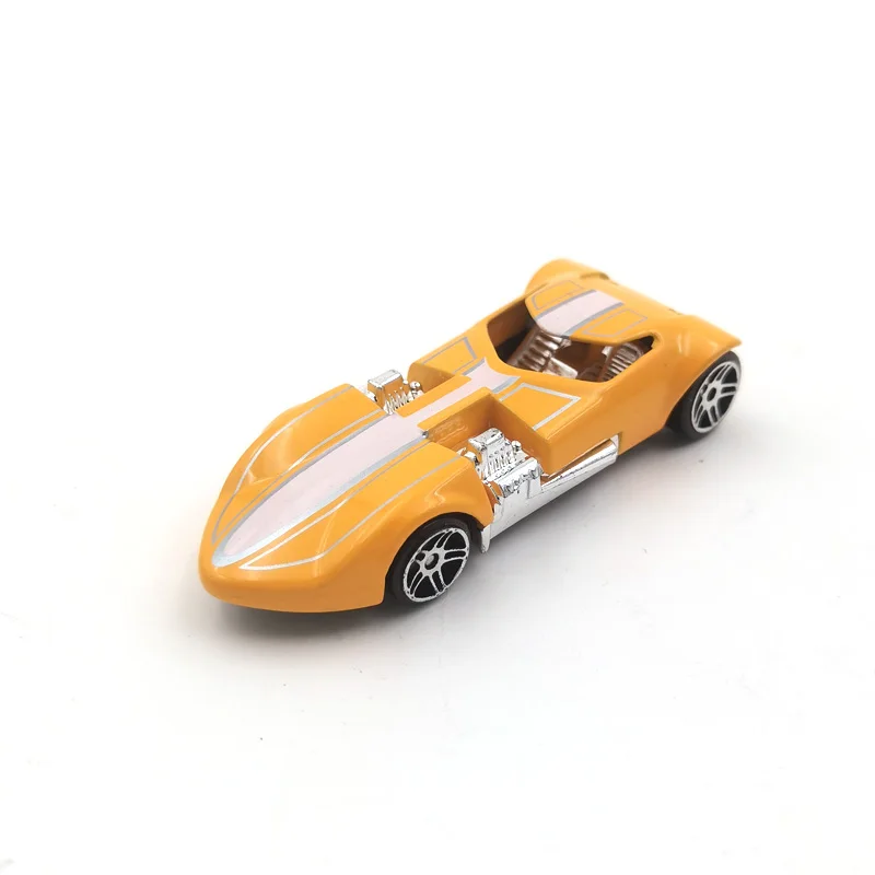 Nuevo Juego de 3/6 Uds. De coche clásico Vintage de aleación, juguete deslizante para niños, modelo de coche pequeño, adorno, Mini sedán, conjunto de regalo de cumpleaños