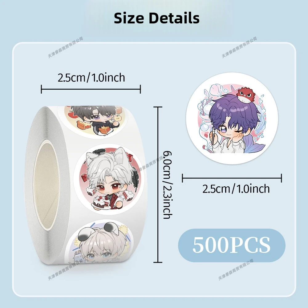 500 قطعة مجموعة ملصقات الرسوم المتحركة Kawaii شخصيات الحب والمساحة العميقة لسكرابوكينغ مذكرات دفتر الكمبيوتر المحمول الهدايا الديكور