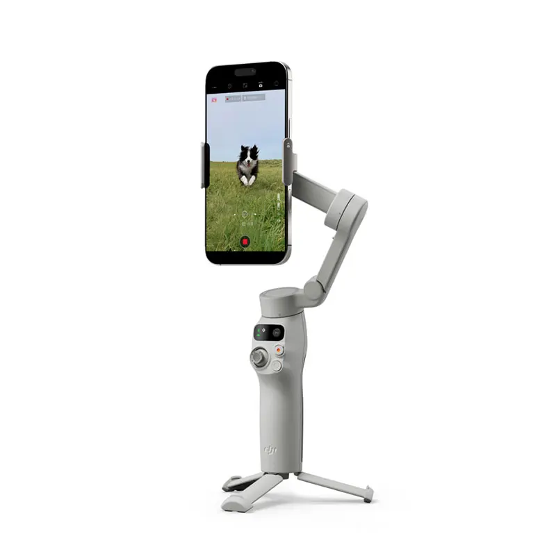 DJI Osmo Mobile 7 / DJI Osmo Mobile 7P avec perche télescopique intégrée et trépied, autonomie de 10 heures, charge du téléphone, OM 7 neuf en stock