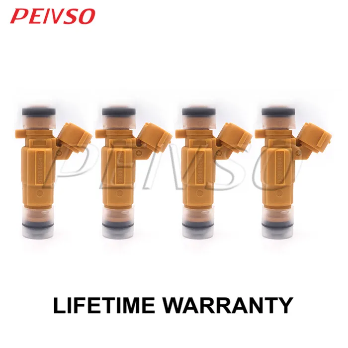 PEIVSO 4pcs 0280156418 16600-8W80A Fuel Injector For NISSAN TIILDA / GRAND LIVINA / LIVINA 2009~2016 1.8L