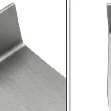 10-Inch Stainless Steel Tool for Prying Scraping and Lifting with Flat Angled Edge Suitable for Tight Spaces and Broad Surfaces