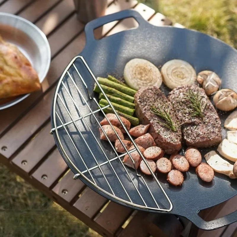 Outdoor Barbecue Net Steam Rac - огляд і ціна Camping Cooking Appliances