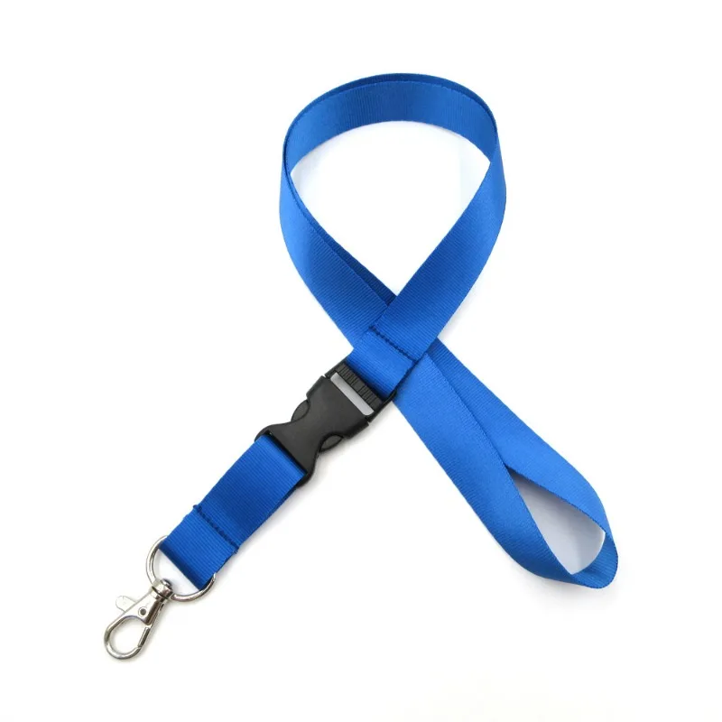 100 STKS Gratis Aangepaste Lanyard Aangepast Patroon/LOGO Hals Hangend Touw Kleurrijke Afdrukken DIY Bandjes 2 CM Breedte