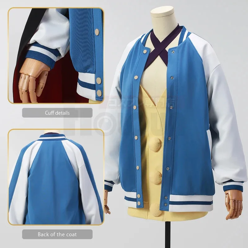 

Da Dan Dandadan Anime Seiko Ayase Cosplay Costume Cloak Jacket Christmas Giftx;8's,6;
