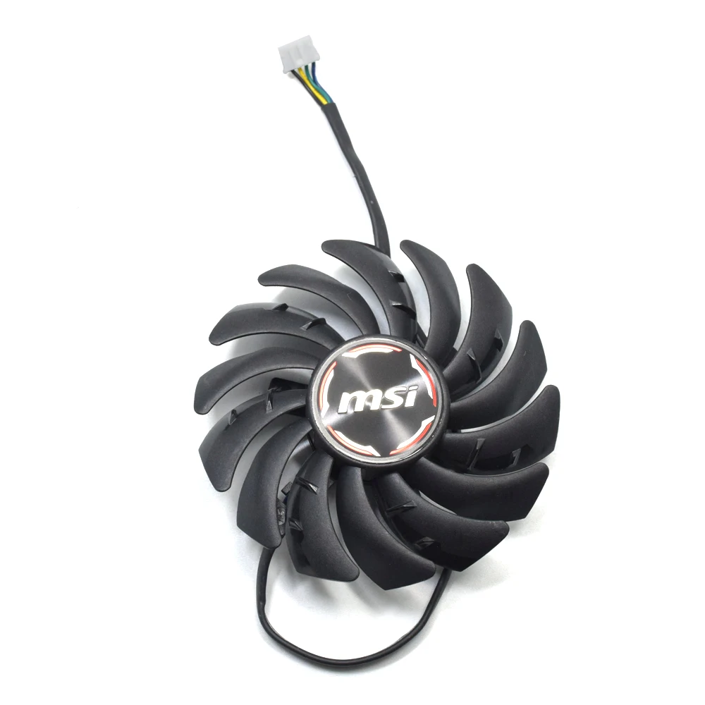 Video Card Fan For MSI GeForce RTX 2080 2080Ti GAMING X TRIO 95MM PLD10010S12HH 85MM PLD09210S12HH Graphics Card Cooling Fan