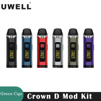 Original UWELL Crown D Pod Kit 35W 3ML Pod Cartridge 1100mAh Battery with Meshed Coil Vaporizer Electronic Cigarette