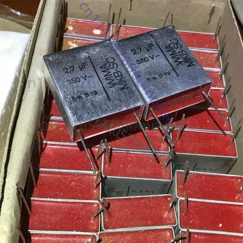 

Оригинальные немецкие алюминиевые коробки WIMA MKB-SC 2.7UF 350V, конденсаторы для аудиоаппаратуры в винтажном стиле, разделители емкости.