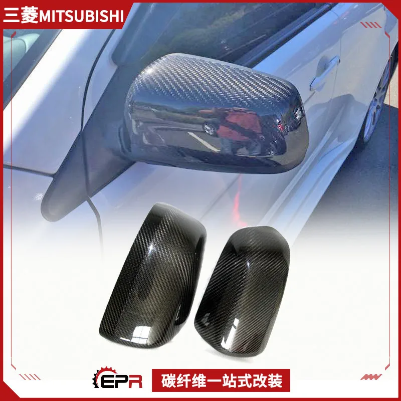 

Applicable to Mitsubishi Evolution 10th generation, Yishen, carbon fiber mirror cover sticker, rearview rearview mirror cover in