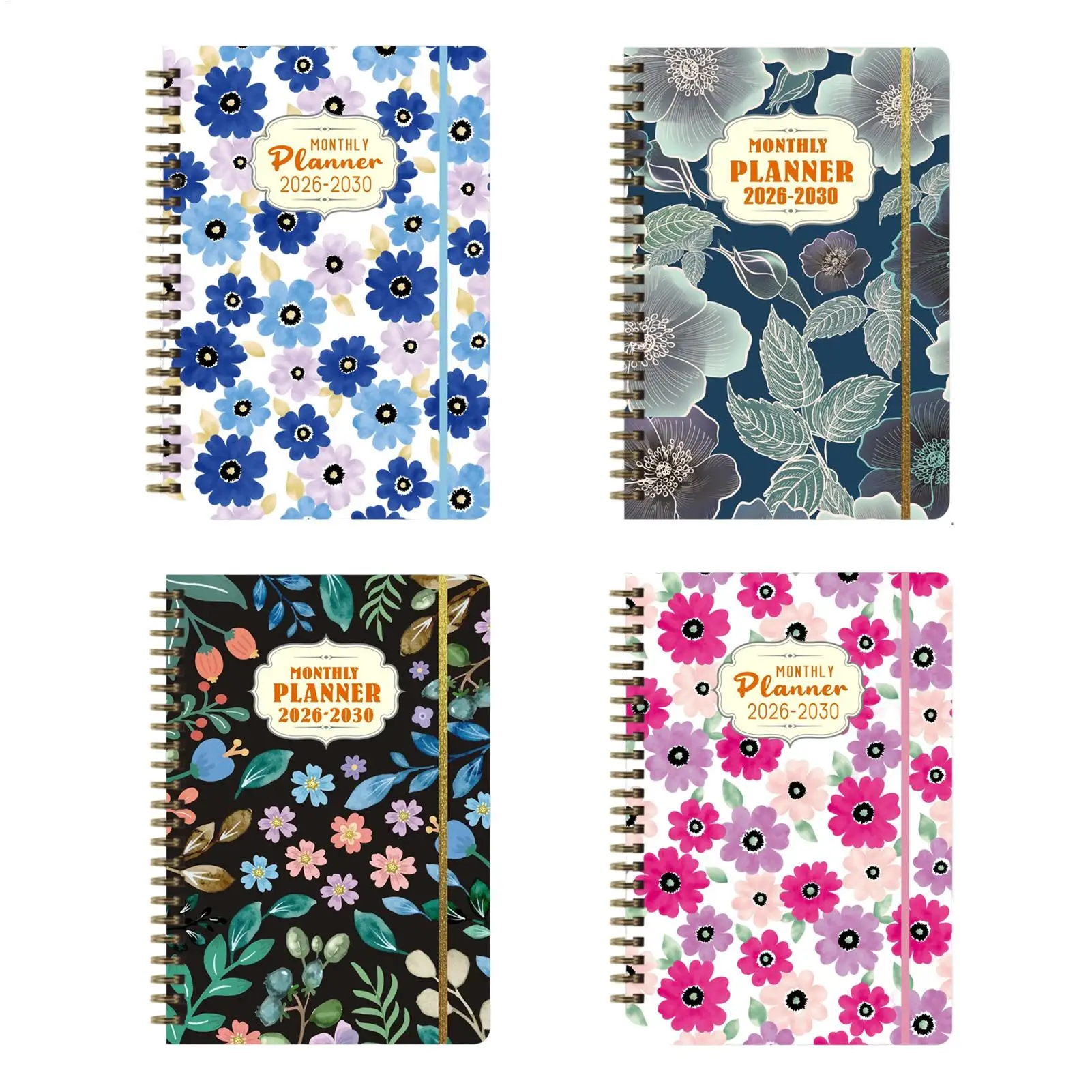 مخطط شهري ملفوف 2026-2030 كتب تواريخ للتخطيط على المدى الطويل مخطط أسبوعي وشهري لأعمال طلاب المدارس #1