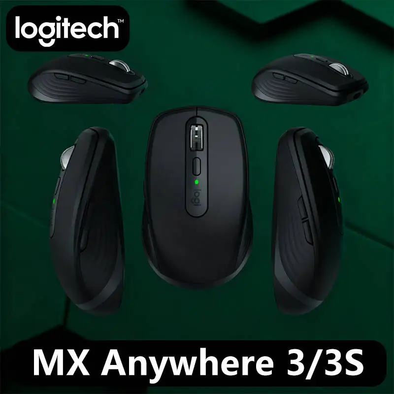 

Logitech MX Anywhere 3S – Premium Brand Mouse, 8K DPI, MagSpeed Scroll, 3-Device Sync, Ergonomic for Long Hours