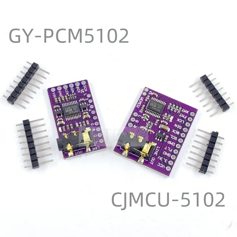 GY-PCM5102/CJMCU-5102 I2S IIS single-chip Raspberry PI high-quality lossless digital audio DAC decoding board in stock