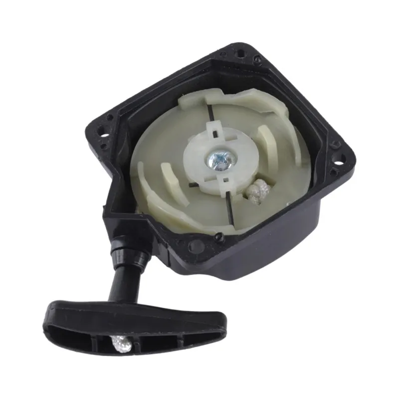 

Industrial-grade black plastic pull-start cable, compatible with zipper-type lawn mowers ZI-MOS145G/ZI-MOS125