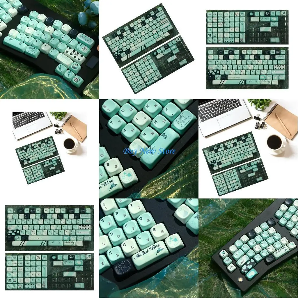 

20ce 131Keys PBT MOA профиль Keycaps Set Fantasy Summer Theme для Gmk67 81 104