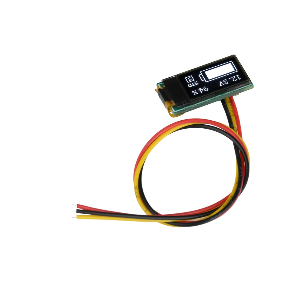 DC 0-30V Ultradünnes Digitales Voltmeter und Batteriemessgerät 0,5 Zoll OLED-Display Spannungsprüfer 1-6S Batteriestandsanzeige – Detail 9