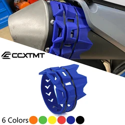 Motocross Exhaust Tail Pipe Protector Cover Guard For For Husqvarna TC FC TE TE i FE TX FX For KTM SX SXF EXC EXCF XC XCF 50-530