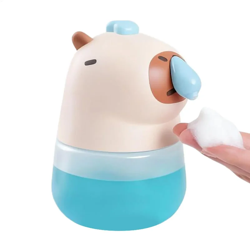 

Capybara Automatic Soap Dispenser Touchless Waterproof for Home Bathroom Kitchen, Cute Animal Shape Hand Soap Pump