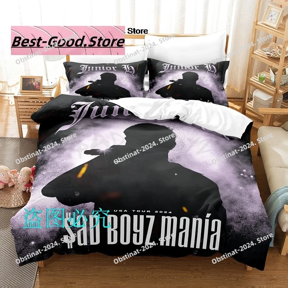 

Junior H Sad Boyz Bedding Set Single Twin Full Queen King Size Bed Set Adult Kid Bedroom Duvetcover Sets Anime parure de lit Bed