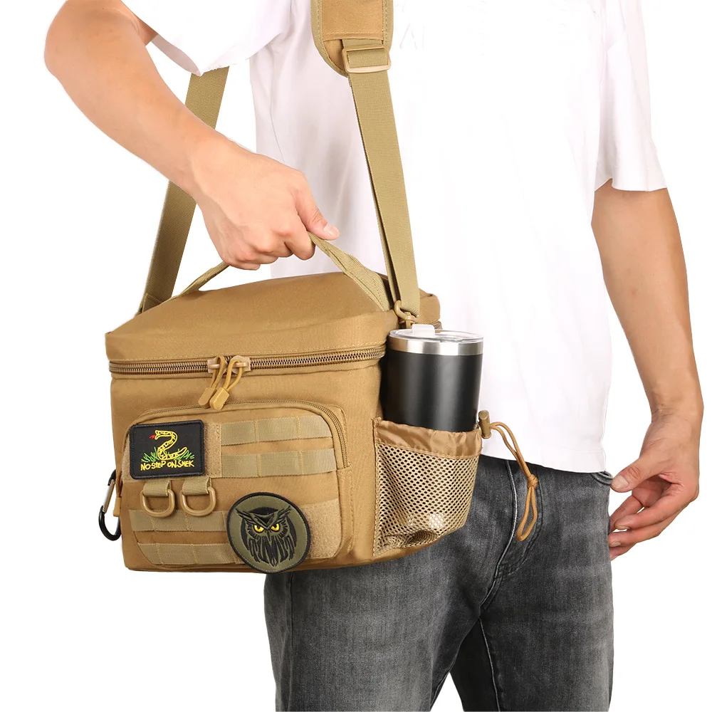 

Camouflage insulation and cold insulation bag with large capacity and thickened waterproof EVA lunch box bag