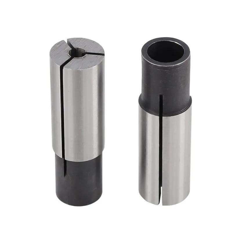 CNC Lathe Tool Chuck 1/2 1/4 1/8 3.175 6.35 12.7 Shank Adapter Collet For End Milling Cutter Conversion Chuck Adapters Holder