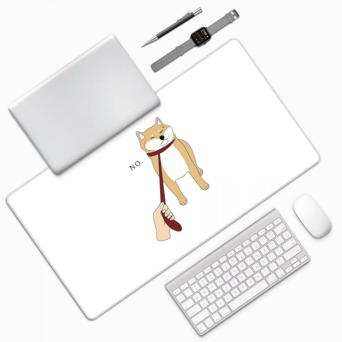 

Большой коврик для мыши с изображением собак породы Шиба-ину, коврик для клавиатуры и мыши, игровой коврик для ПК и ноутбука, офисные аксессуары, настольные коврики