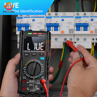 DM100C True-RMS Digital Multimeter Button 10000 Count with Analog Bar Graph AC/DC Voltage Ammeter Current Ohm Manual/Auto