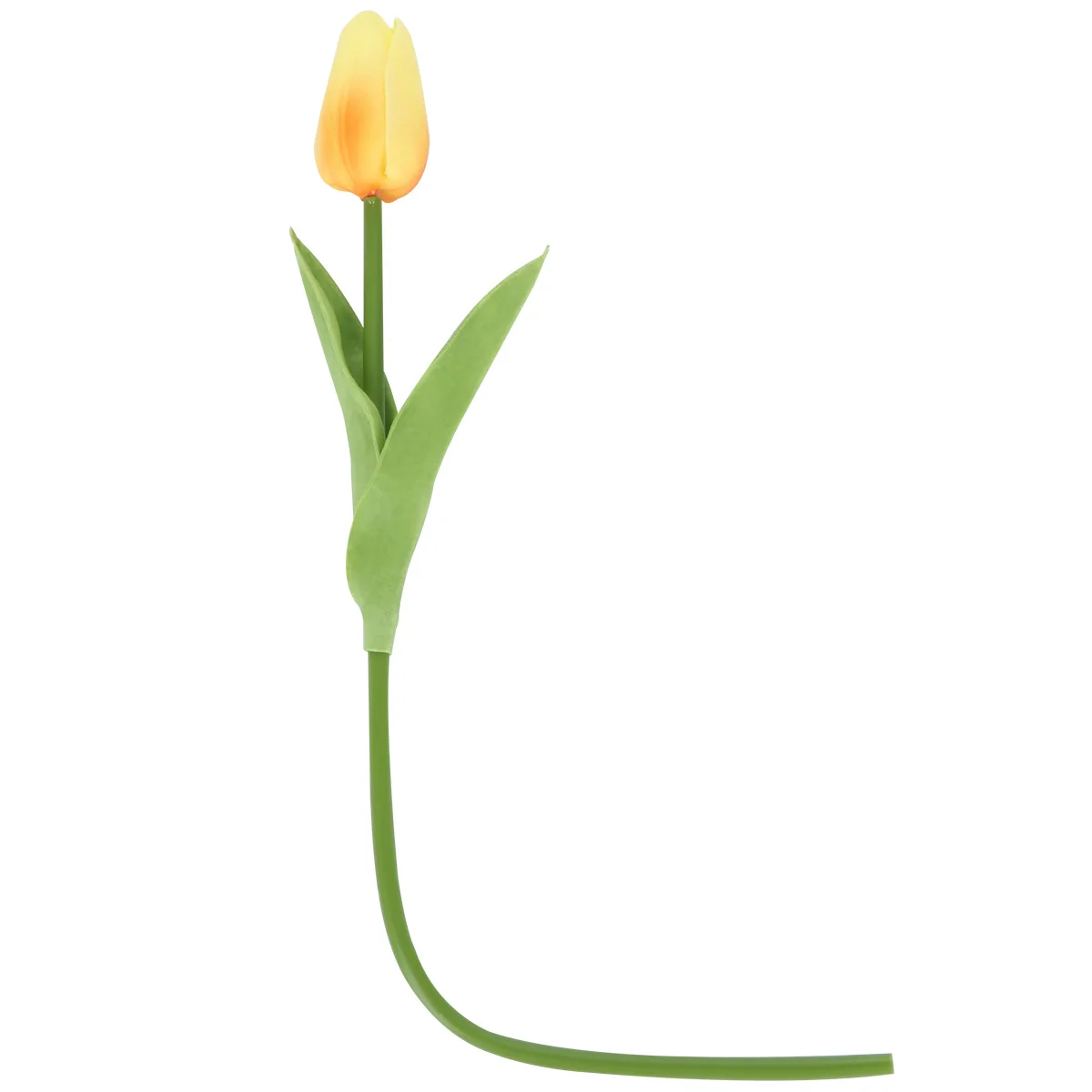 

Artificial Tulips Real Touch Faux Flowers For Wedding Home Decor Orange Silk Bushes Uv Resistant Plastic Plants