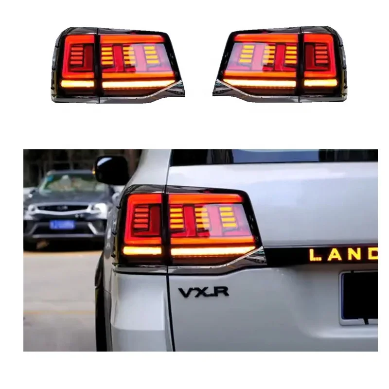 

Car auto parts lighting system led taillight for landcruiser 2016-2022 taillamp fj200 grj200 lc200 land cruiser 200