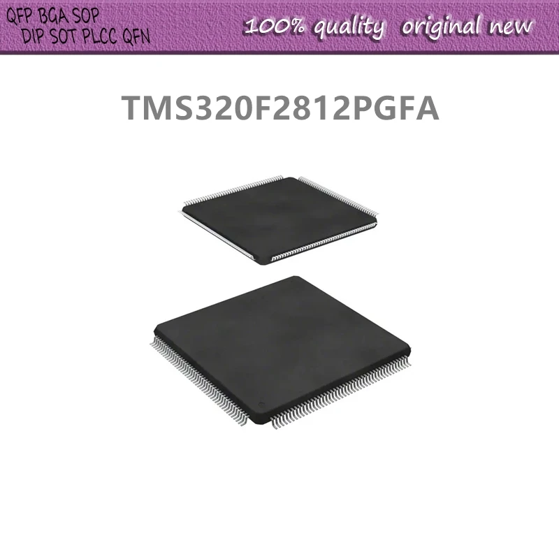 1Pcs/Lot TMS320F2812PGFA TMS320F2812 320F2812PGFA  LQFP176