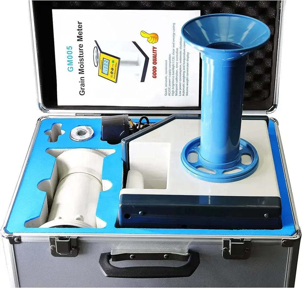 2025Новинка, разработанный для 24 видов зерна, тестер влажности GM005, измеритель влажности для риса, кофе, кукурузы и т. д.