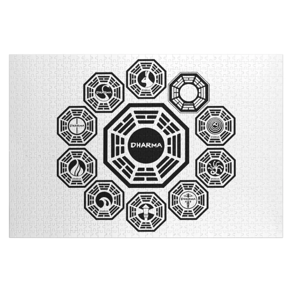 

DHARMA Initiative Jigsaw Puzzle Customized Kids Gift Children Puzzle