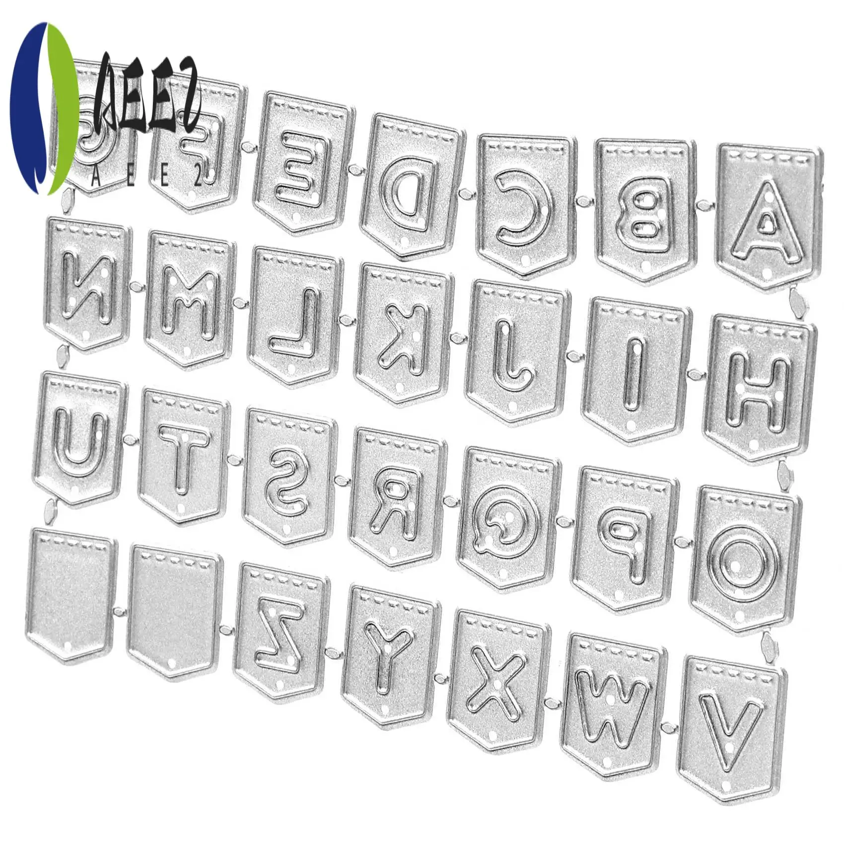 Troqueles de corte AEE2, máquina de estampado de álbumes de recortes, troqueles de estampado, plantillas de corte, accesorios para Sizzix Big Shot y otros