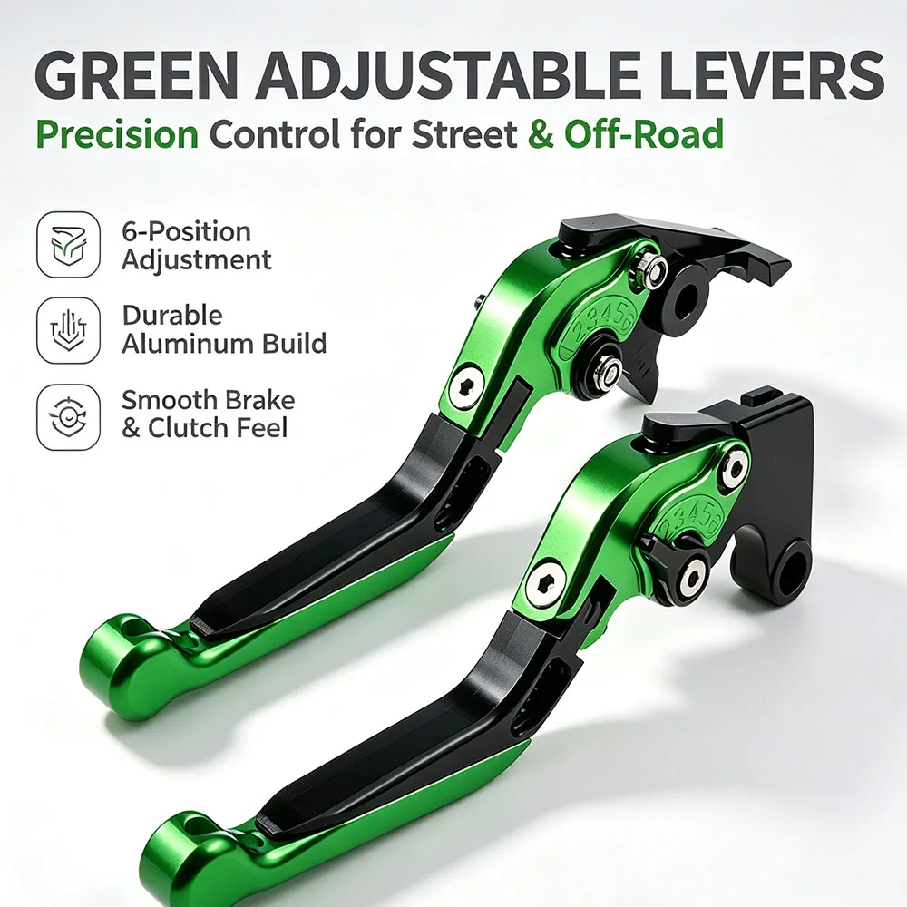 For Triumph Speed Triple 1050 2011-2015 Motorcycle Brake Clutch Levers CNC Aluminum Adjustable Folding Extendable Pair Set Kit